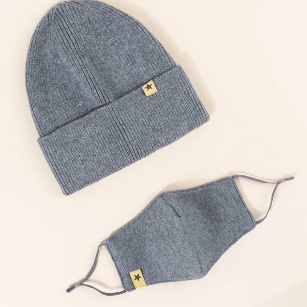 Beanie and face mask set - Picture 2 of 3